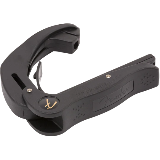 Fender Smart Capo Classic Noir - Capo Rapide & Léger Pour Guitare Classique 6 Cordes - Original Fender