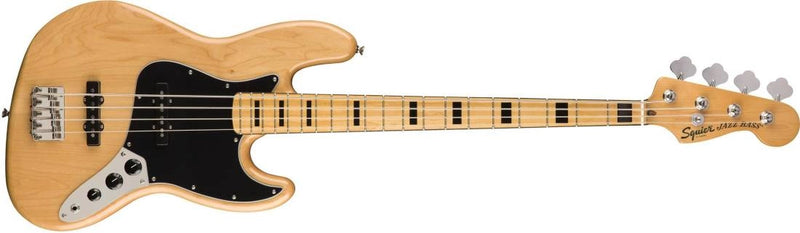 Fender Squier Classic Vibe '70s Jazz Bass, Maple Fingerboard - Natural