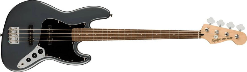 Fender Squier Affinity Series Jazz Bass, Laurel Fingerboard - Charcoal Frost Metallic