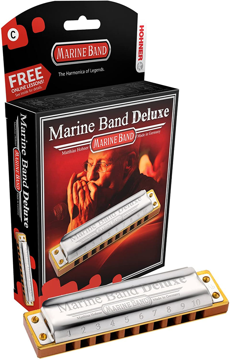 Hohner Marine Band Deluxe Harmonica Key of D