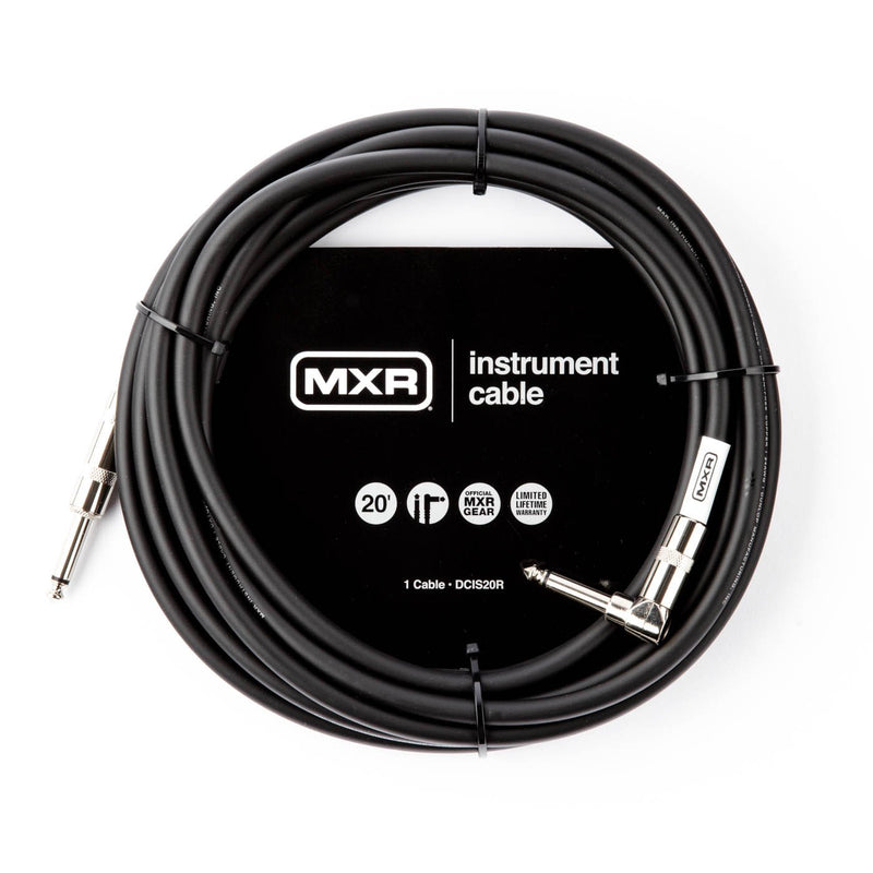 MXR 20 Foot Instrument Cable (Right Angle)