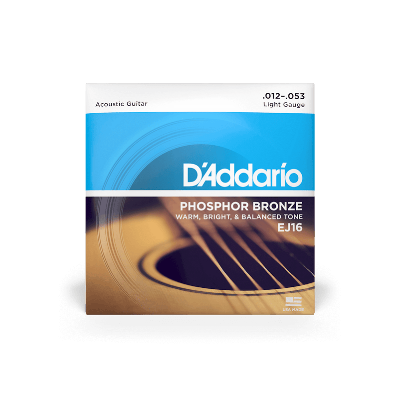 D'Addario EJ16 12-53 Acoustic Guitar String