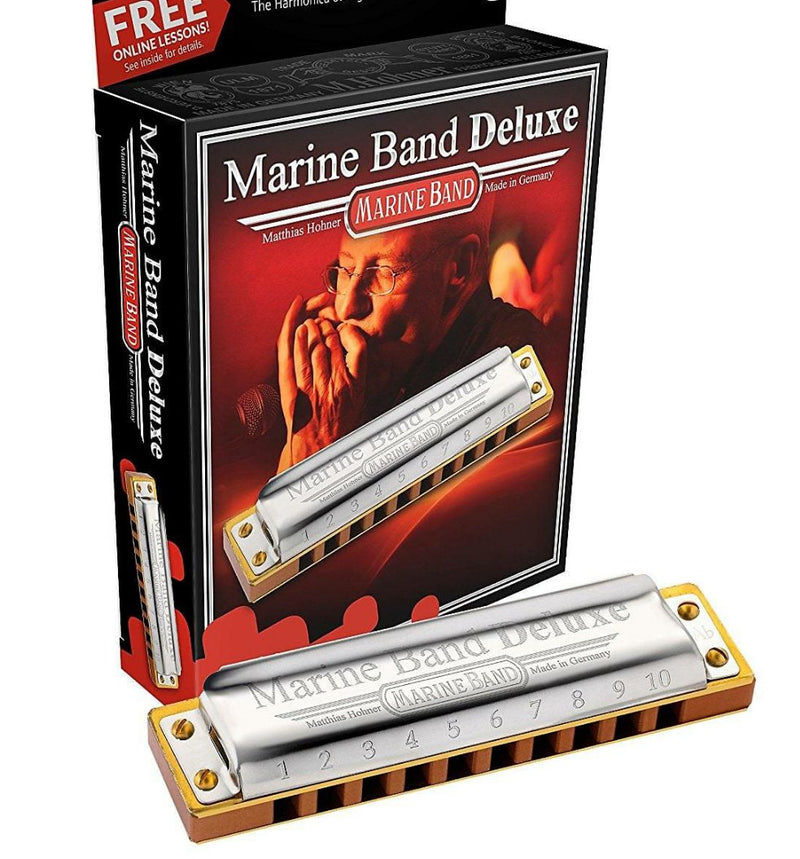 Hohner Marine Band Deluxe Harmonica Key of C