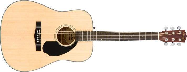 Fender CD-60S Dreadnought V2 Acoustic Guitar Pack - Natural