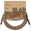 Fender Festival Instrument Cable, Rainbow - 18.6ft
