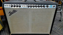 USED 1973 Fender Twin Reverb Silverface 2-Channel 100-Watt 2x12" Guitar Amp