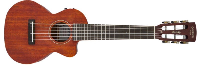 G9126 A.C.E. Guitar-Ukulele with Gig Bag - Honey Mahogany Stain