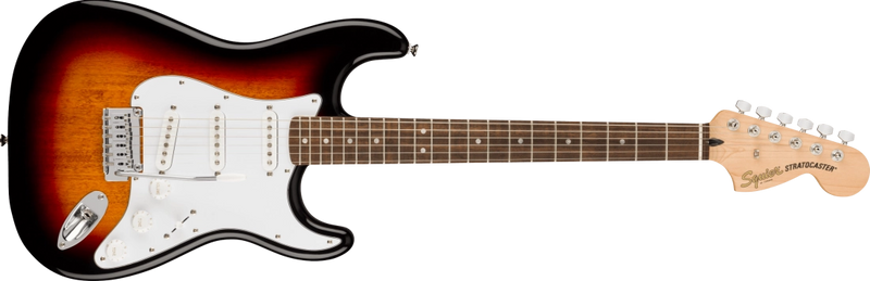 Fender Squier Affinity Series Stratocaster, Laurel Fingerboard - 3-Colour Sunburst