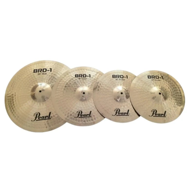 Pearl BRD-1 Cymbal Pack, 14"HH, 16"CR, 20"R,