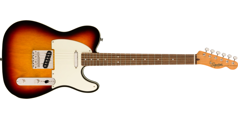Fender Squier Classic Vibe '60s Custom Telecaster with Laurel Fingerboard - 3-Colour Sunburst