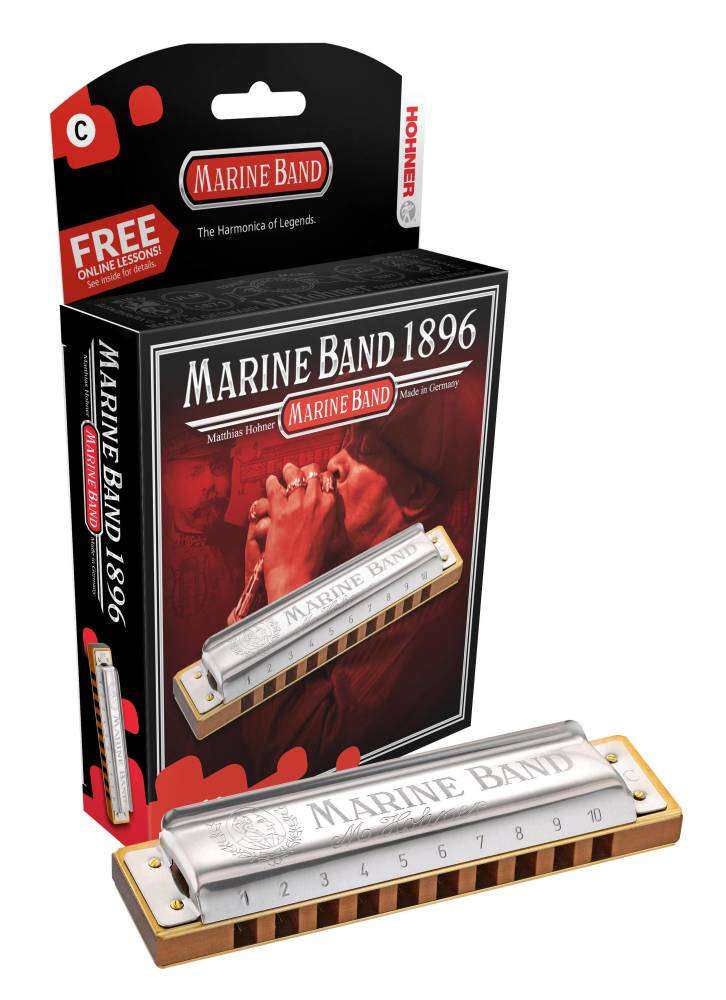 Hohner Marine Band Harmonica - Key Of C