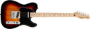 Fender Squier Affinity Series Telecaster, Maple Fingerboard - Vintage Sunburst