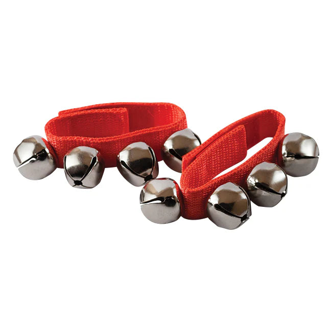 Mano Percussion MP-WBL-RD - Wrist Bells Red Strap