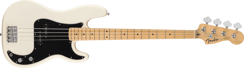 Fender Standard Precision Bass, Maple Fingerboard - Olympic White