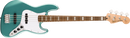Fender Squier Affinity Series Active Jazz Bass, Laurel Fingerboard - Mystic Sea Foam Green