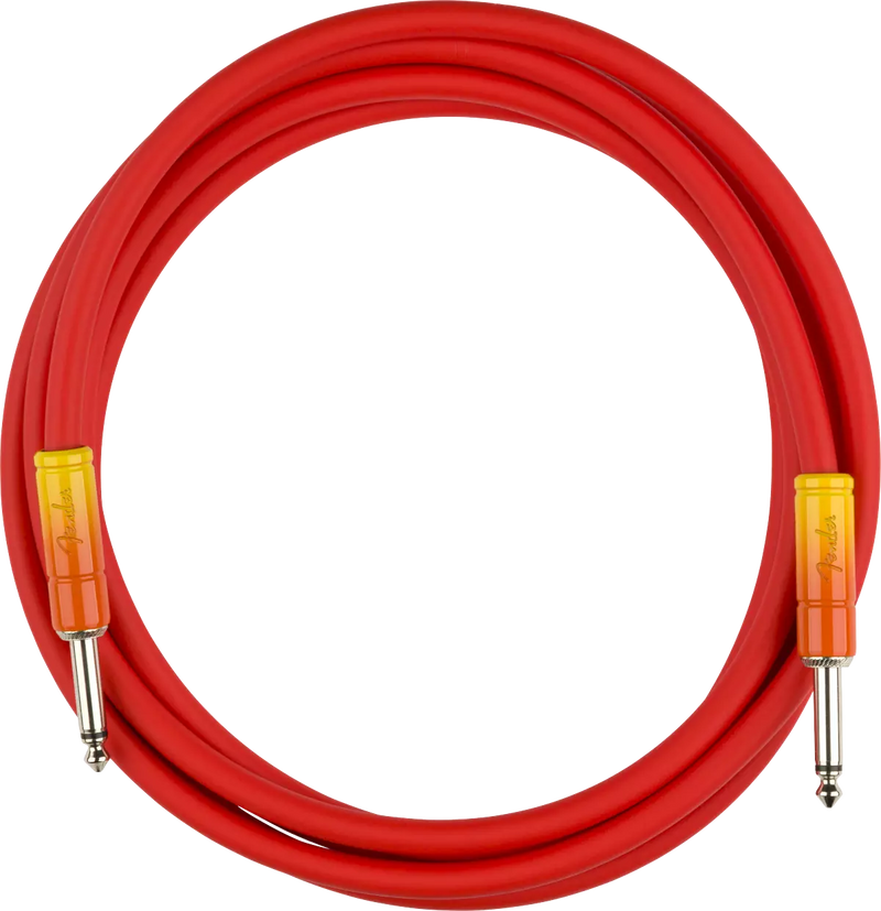 Fender 10' Ombre Instrument Cable - Tequila Sunrise
