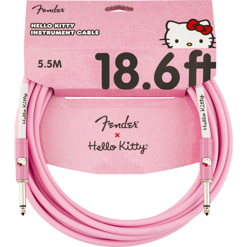 Fender® x Hello Kitty® 18.6' Instrument Cable,  Pink