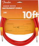 Fender 10' Ombre Instrument Cable - Tequila Sunrise