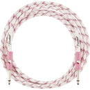 Fender® Hello Kitty® White/Pink Woven Cable - 10 ft/3M