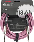 Fender Contour 18.6' Instrument Cable - Burgundy Mist