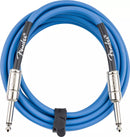 Fender Contour 10' Instrument Cable - Lake Placid Blue