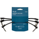 Fender Blockchain 6" Patch Cable, 3-pack, Angle/Angle