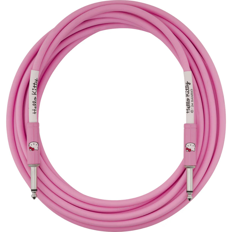 Fender® x Hello Kitty® 18.6' Instrument Cable,  Pink