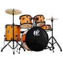 Westbury W475TC-TSP - 400 Series 5-Piece Drumset w/hardware- Tangerine Sparkle