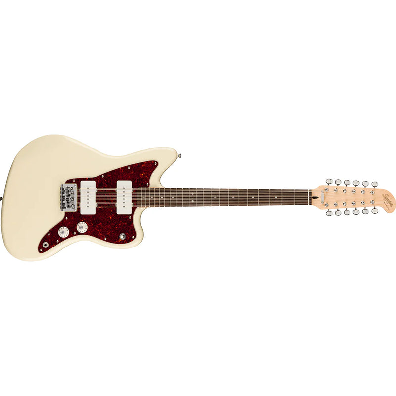 Fender Squier Paranormal Jazzmaster XII, Laurel Fingerboard - Olympic White