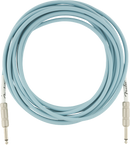 Fender Original Series Instrument Cables - Daphne Blue - 18.6ft