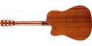 Fender CD-60SCE Dreadnought, Walnut Fingerboard - All-Mahogany