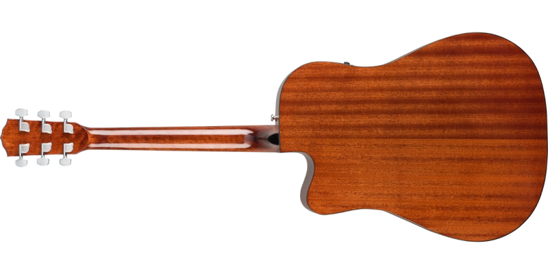 Fender CD-60SCE Dreadnought, Walnut Fingerboard - All-Mahogany