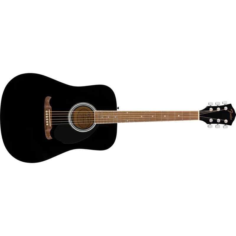 Fender FA-125 Dreadnought, Walnut Fingerboard - Black