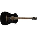 Fender CC-60S Concert Acoustic Guitar Starter Pack - Black