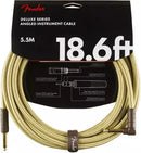 Fender Deluxe Series Instrument Cable Tweed 18.6ft