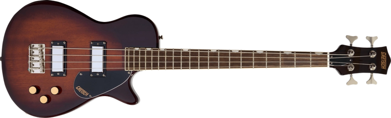 Gretsch Streamliner Jet Club Bass Single-Cut, Laurel Fingerboard - Havana Burst