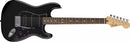 Fender Standard Stratocaster HSS, Laurel Fingerboard with Black Pickguard - Black