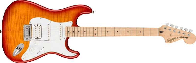 Fender Squier Affinity Series Stratocaster FMT HSS, Maple Fingerboard - Sienna Sunburst
