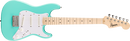 Squier Mini Strat Electric Guitar with Maple Fingerboard - Sea Foam Green