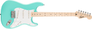 Squier Sonic Stratocaster HT, Maple Fingerboard - Sea Foam Green