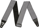 Fender Houndstooth Jacquard Guitar Strap - Black/White