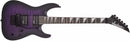 Jackson Guitars JS Series Dinky Arch Top JS32Q DKA, Amaranth Fingerboard - Transparent Purple Burst