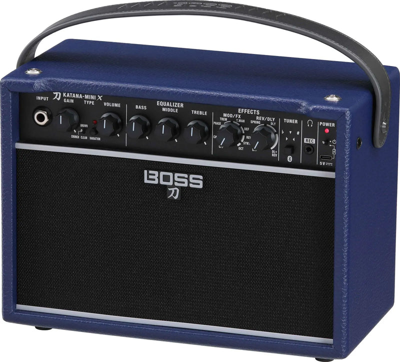 BOSS Katana-Mini X Guitar Amplifier - Blue