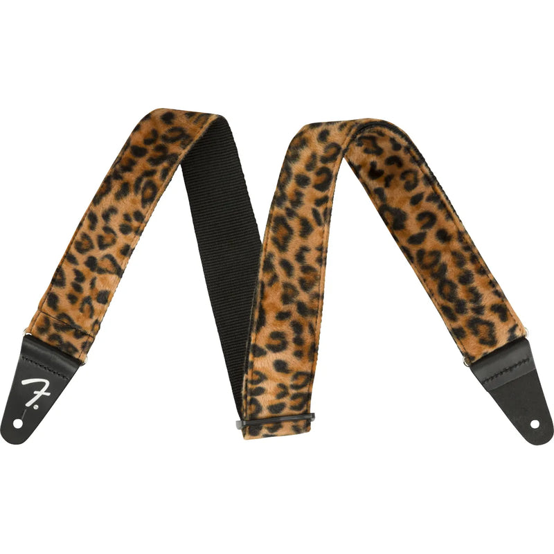 Fender Wild Animal Print Guitar Strap - Leopard