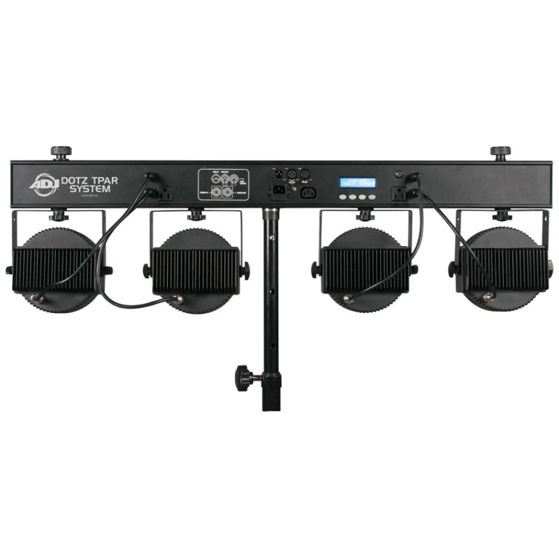 ADJ DOTZ TPAR Twin System w/8x LED Par Lights, Stands, Cases & Controller
