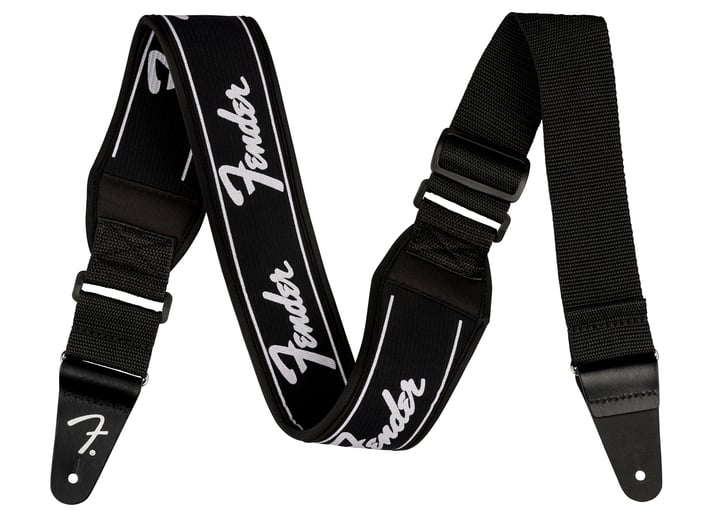 Fender Swell Neoprene Running Logo Strap - 2-1/2