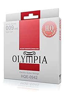 OLYMPIA NICKEL WOUND ELECTRIC GUITAR STRINGS - 09-42