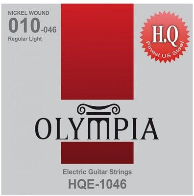 OLYMPIA NICKEL WOUND ELECTRIC GUITAR STRINGS - 10-46