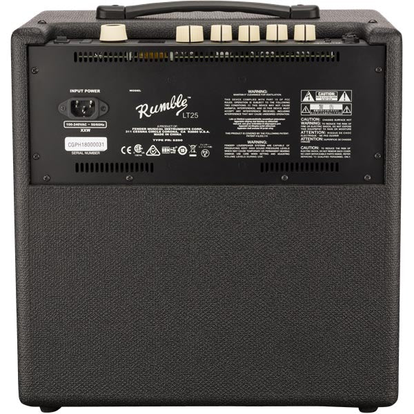 Fender Rumble LT25 Bass Combo Amplifier - Black