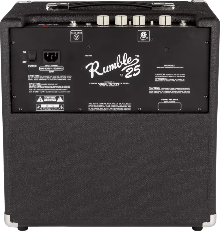 Fender Rumble 25 - Rumble Series 25 Watt Bass Amp (V3)